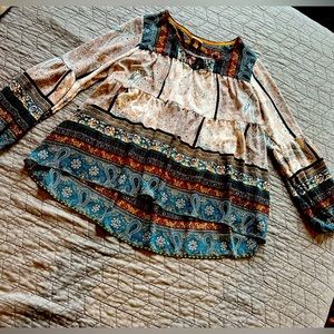 🤎GORGEOUS~ KNOX ROSE Bohemian Blouse 🤍